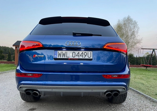 Audi SQ5 cena 125900 przebieg: 85435, rok produkcji 2015 z Terespol małe 742